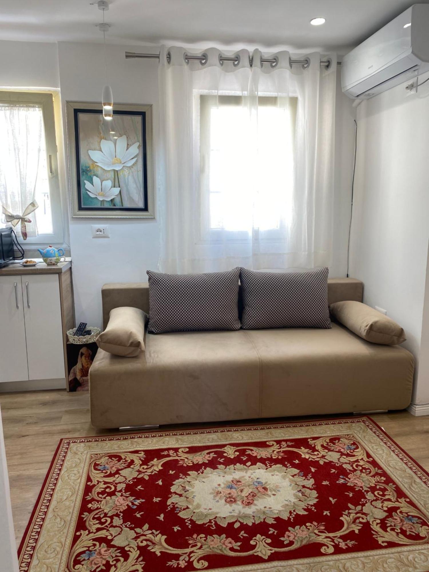 Central Welcoming Apartment In 地拉那 外观 照片