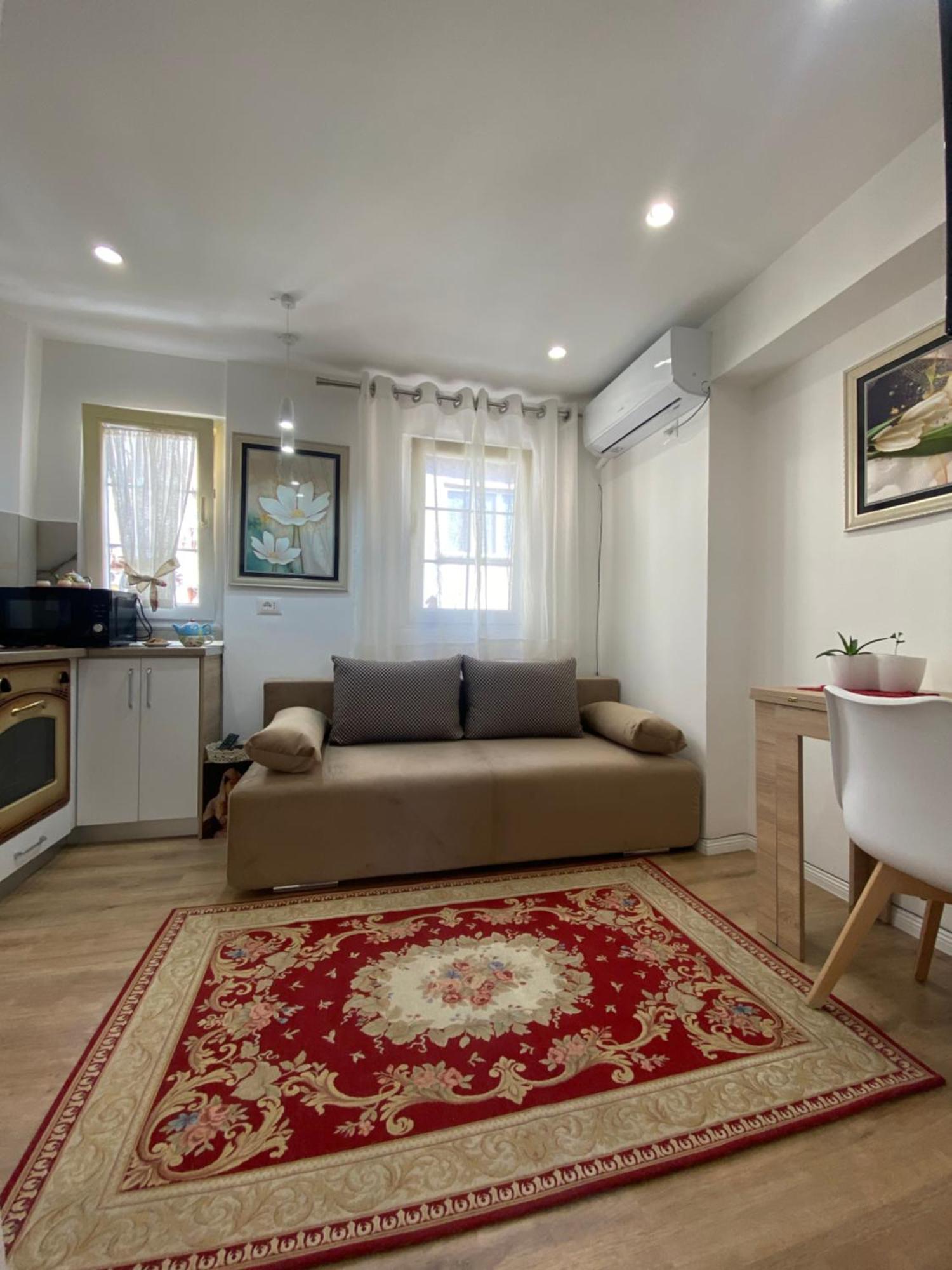 Central Welcoming Apartment In 地拉那 外观 照片